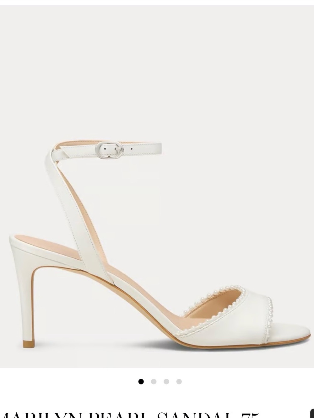 Stuart Weitzman Marilyn Pearl Sandal